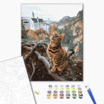 Картина по номерам Тварини, птахи та риби - Щенятка