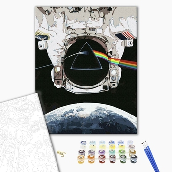 Картина по номерам Космос - Космічна геометрія