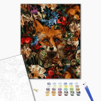 Картина по номерам Авторські колекції - Осіння лисиця