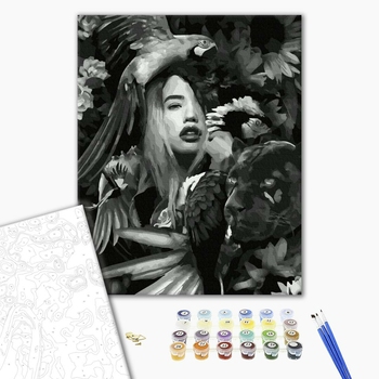 Картина по номерам Авторські колекції - Загадкова амазонка