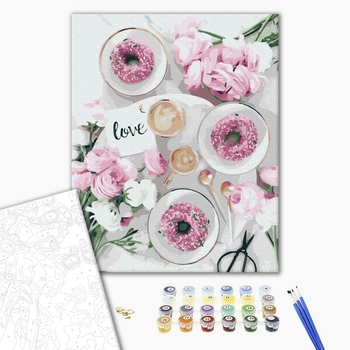 Картина по номерам Авторські колекції - Ніжний флетлей