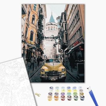 Картина по номерам Пейзажі - Таксі Стамбула