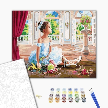 Картина по номерам Діти та ангели - Маленький ангел