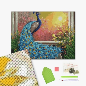 Алмазна мозаїка 40х50 - Королівський птах