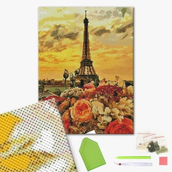 Алмазна мозаїка 40х50 - Прекрасний Париж