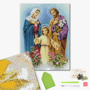 Алмазна мозаїка 40х50 - Свята Сім'я