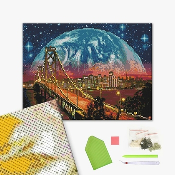 Алмазна мозаїка 40х50 - Манхеттенський міст