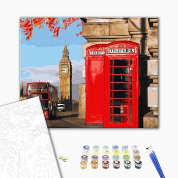 Картина по номерам Города - Лондонський закуток