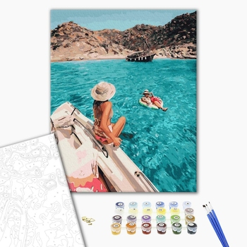 Картина по номерам Пейзажі - Вічне єгипетське літо