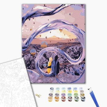 Картина по номерам Города - Політ мрії