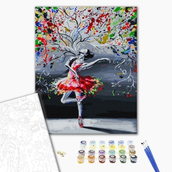 Картина по номерам Авторські колекції - Квітучий танок