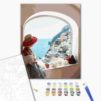 Картина по номерам Города - Вид на Сицилію