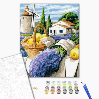 Картина по номерам Для початківців - Букет на обжинки