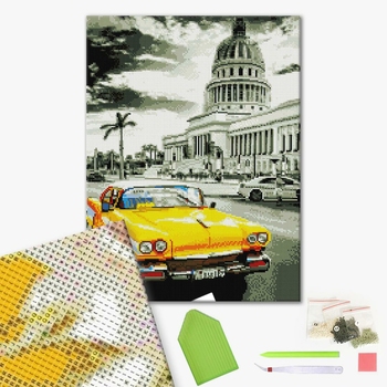 Алмазна мозаїка 40х50 - Кубинське ретро