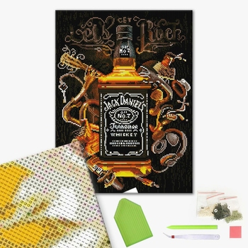 Алмазна мозаїка 40х50 - Віскі