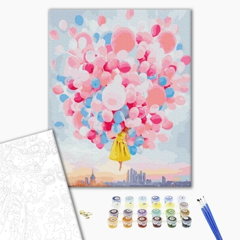 Картина по номерам Авторські колекції - Політ На Кульках