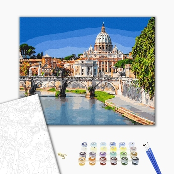 Картина по номерам Города - Базиліка святого Петра