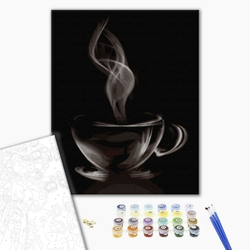 Картина по номерам Для початківців - Аромат кави