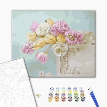 Картина по номерам Натюрморти - Квіткова ніжність