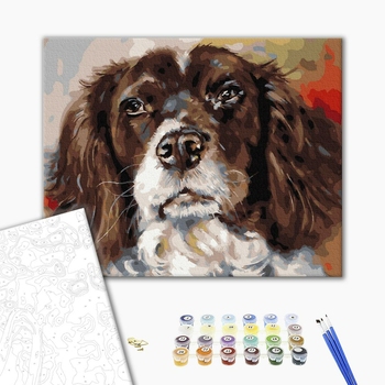 Картина по номерам Тварини, птахи та риби - Портрет кращого друга