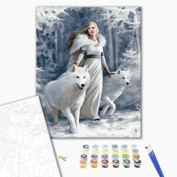 Картина по номерам Люди на картинах - Снігова королева