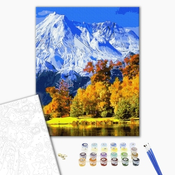 Картина по номерам Природа - Осінні гори