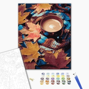 Картина по номерам Натюрморти - Зігріваюче какао