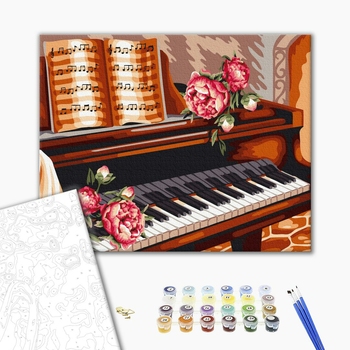 Картина по номерам Натюрморти - Квіти маестро