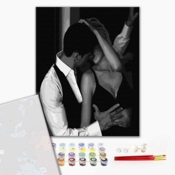 Картина по номерам Преміум картини - В обіймах пристрасті