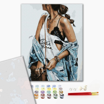 Картина по номерам Преміум картини - Кежуал