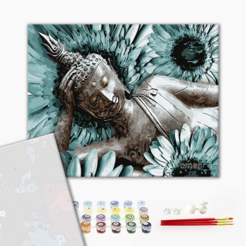 Картина по номерам Преміум картини - Будда медитацsя