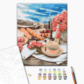 Пикник рядом с морем