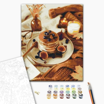 Картина по номерам Натюрморти - Осінні панкейки