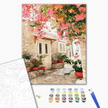 Картина по номерам Города - Тиха вуличка Італії