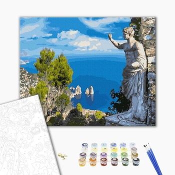 Картина по номерам Природа - Античний погляд на затоку