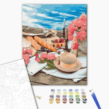 Картина по номерам Авторські колекції - Пікнік поруч з морем