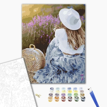 Картина по номерам Авторські колекції - Улюблена лаванда