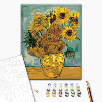 Картина по номерам Репродукції художників - Соняшники. Ван Гог