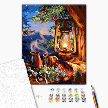 Картина по номерам Натюрморти - Казковий ліхтар