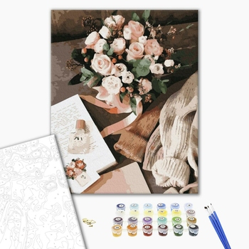 Картина по номерам Квіти - Аромат квітів