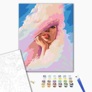 Картина по номерам Авторські колекції - Хмарна дама