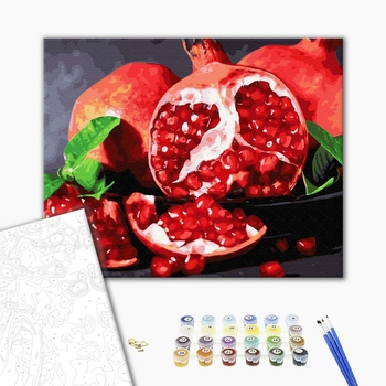 Картина по номерам Натюрморти - Смачний гранат