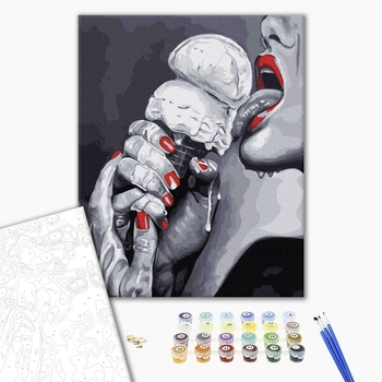 Картина по номерам Романтика - Апетитне ескімо