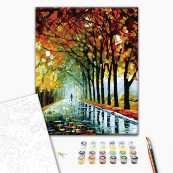 Картина по номерам Пейзажі - Живописна осінь