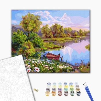 Картина по номерам Пейзажі - Літній пейзаж