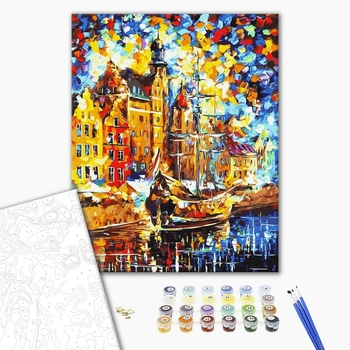 Картина по номерам Города - Венеція маслом