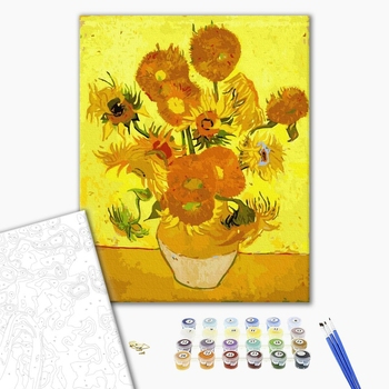 Картина по номерам Репродукції художників - Соняшники. Репродукція