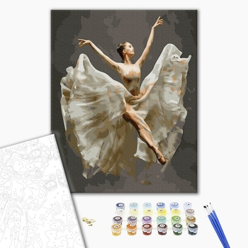 Картина по номерам Люди на картинах - Балерина в польоті