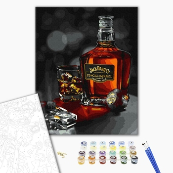 Картина по номерам Чоловічі - Медовий віскі