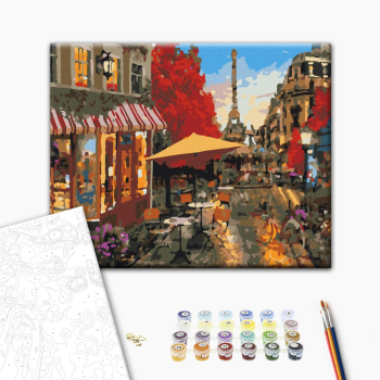 Уличная жизнь Парижа